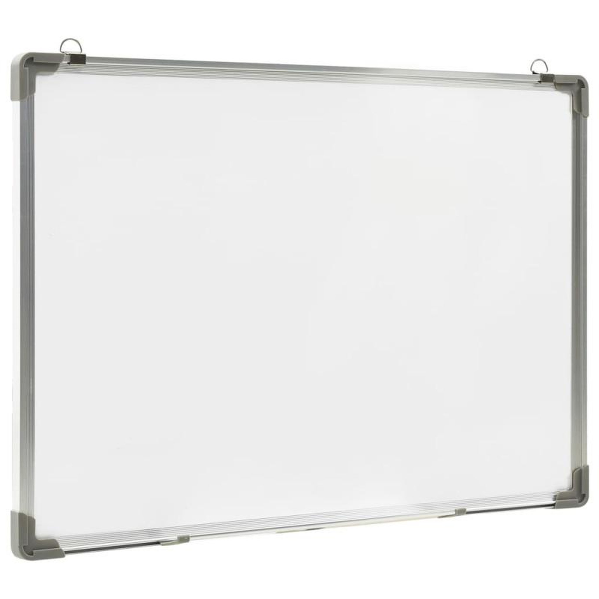 Voir la diapositive 3 : VIDAXL Tableau blanc magnétique effaçable à sec Blanc 70x50 cm Acier