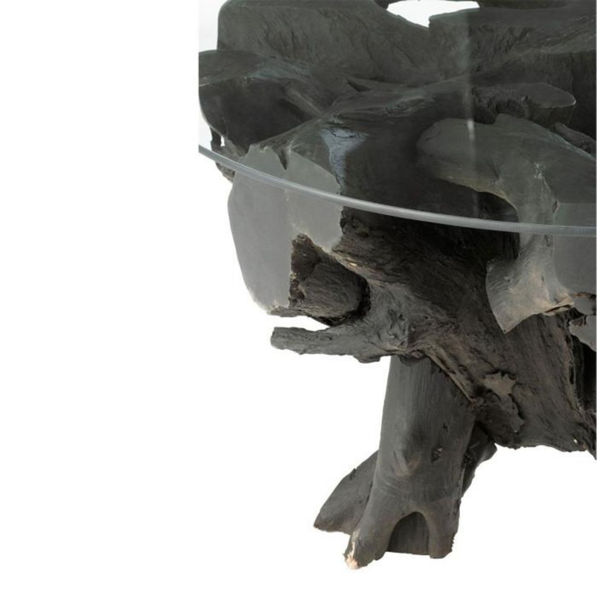 Paris Prix Table Basse Design  Racines  90cm Noir