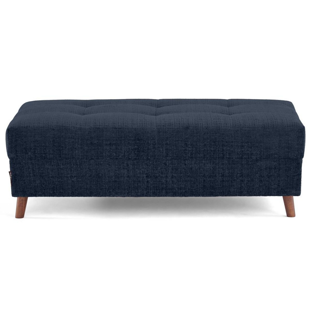 LISA DESIGN Rune - pouf en velours texturé