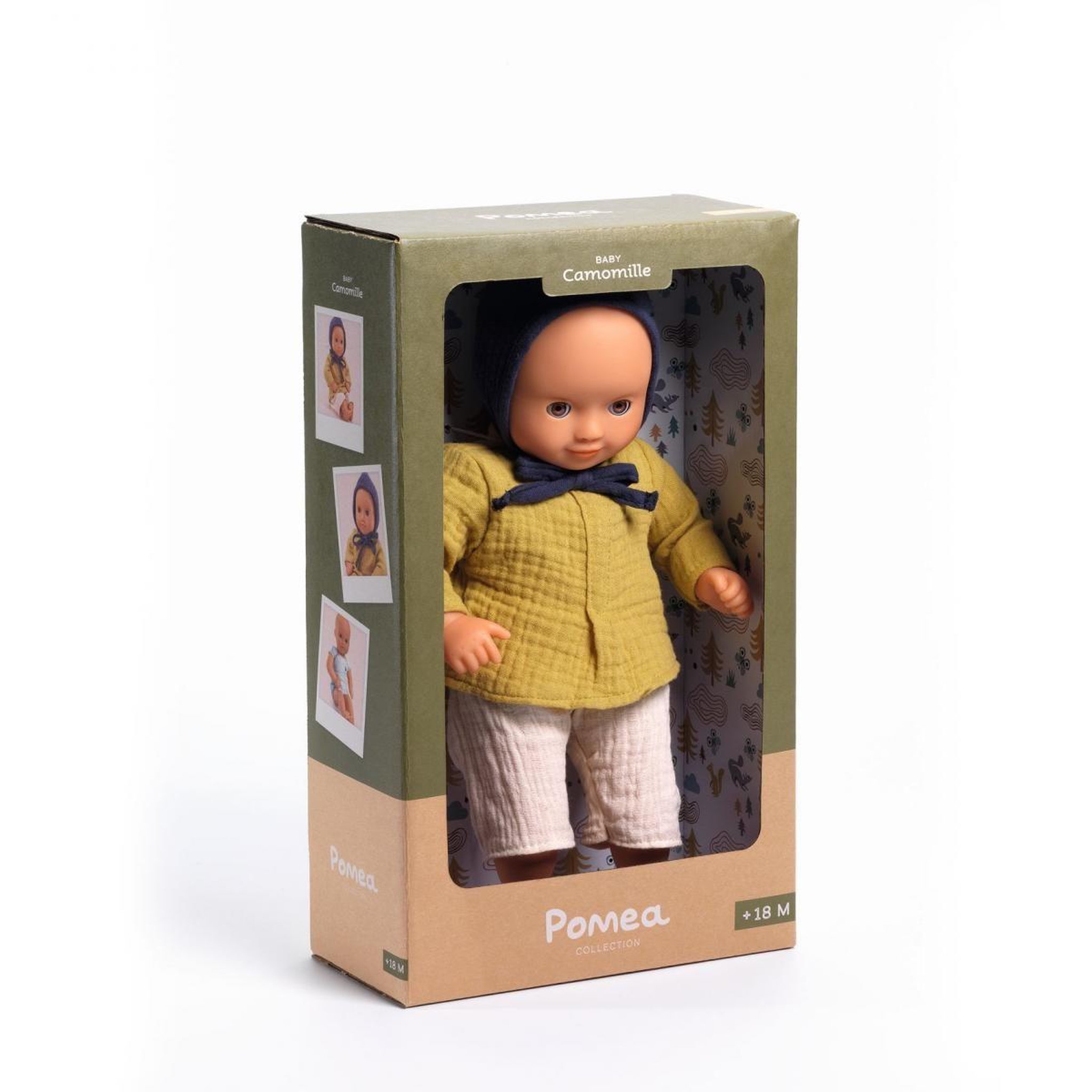Voir la diapositive 3 : Djeco Poupee baby camomille pomea