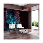 Paris Prix Papier Peint  Abstract Lion Rainbow. Coloris disponibles : Multicolore