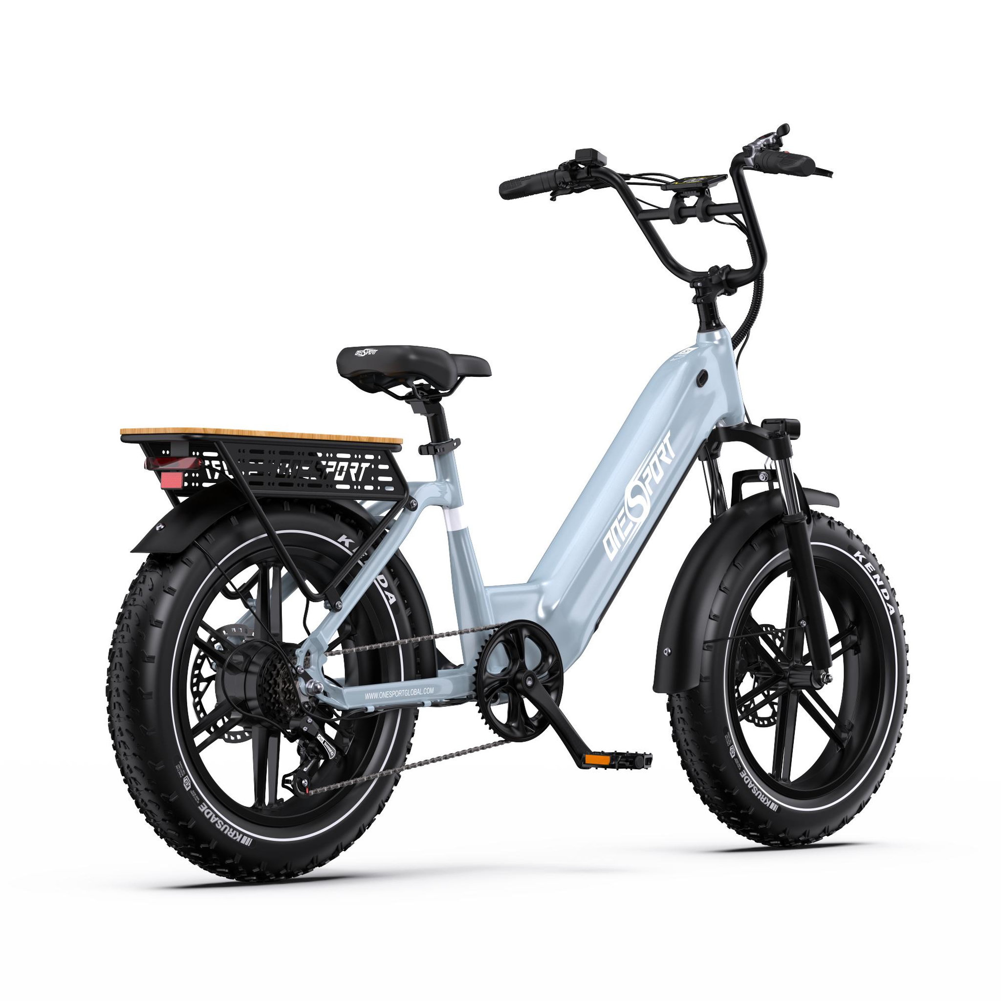 Voir la diapositive 4 : ONESPORT Vélo électrique Onesport OT08 à gros pneus