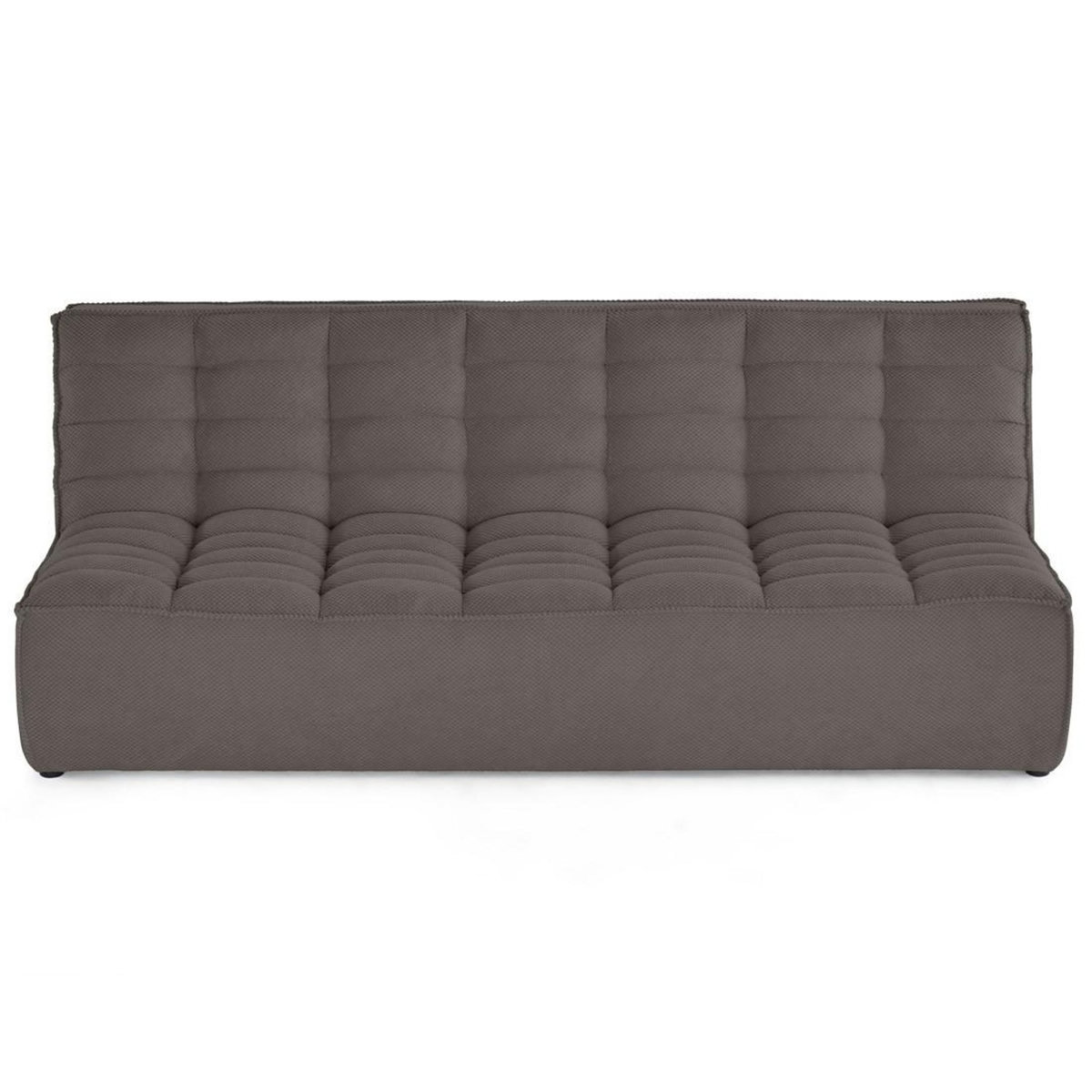 LISA DESIGN Ellie - canapé 3 places en velours texturé