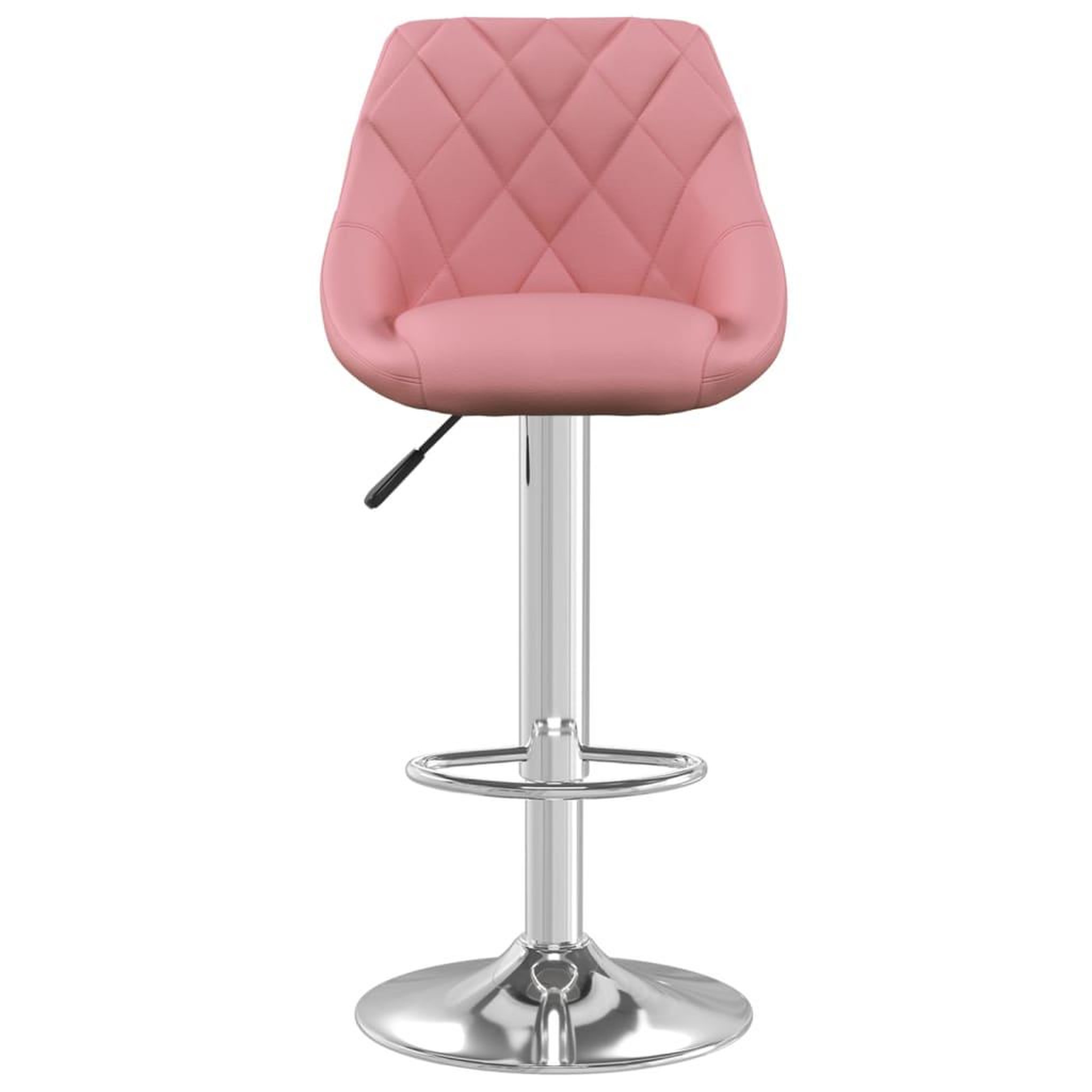 Voir la diapositive 4 : VIDAXL Tabourets de bar lot de 2 rose velours