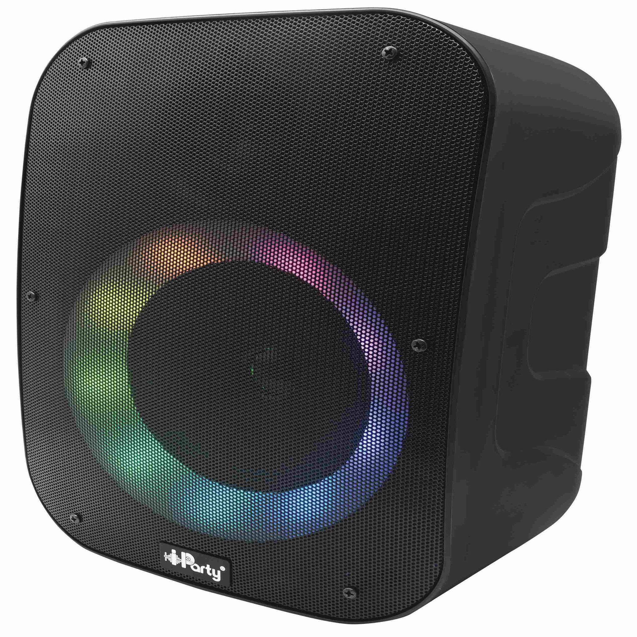 Voir la diapositive 3 : Lexibook Enceinte Bluetooth iParty avec micro et effets lumineux multicolores