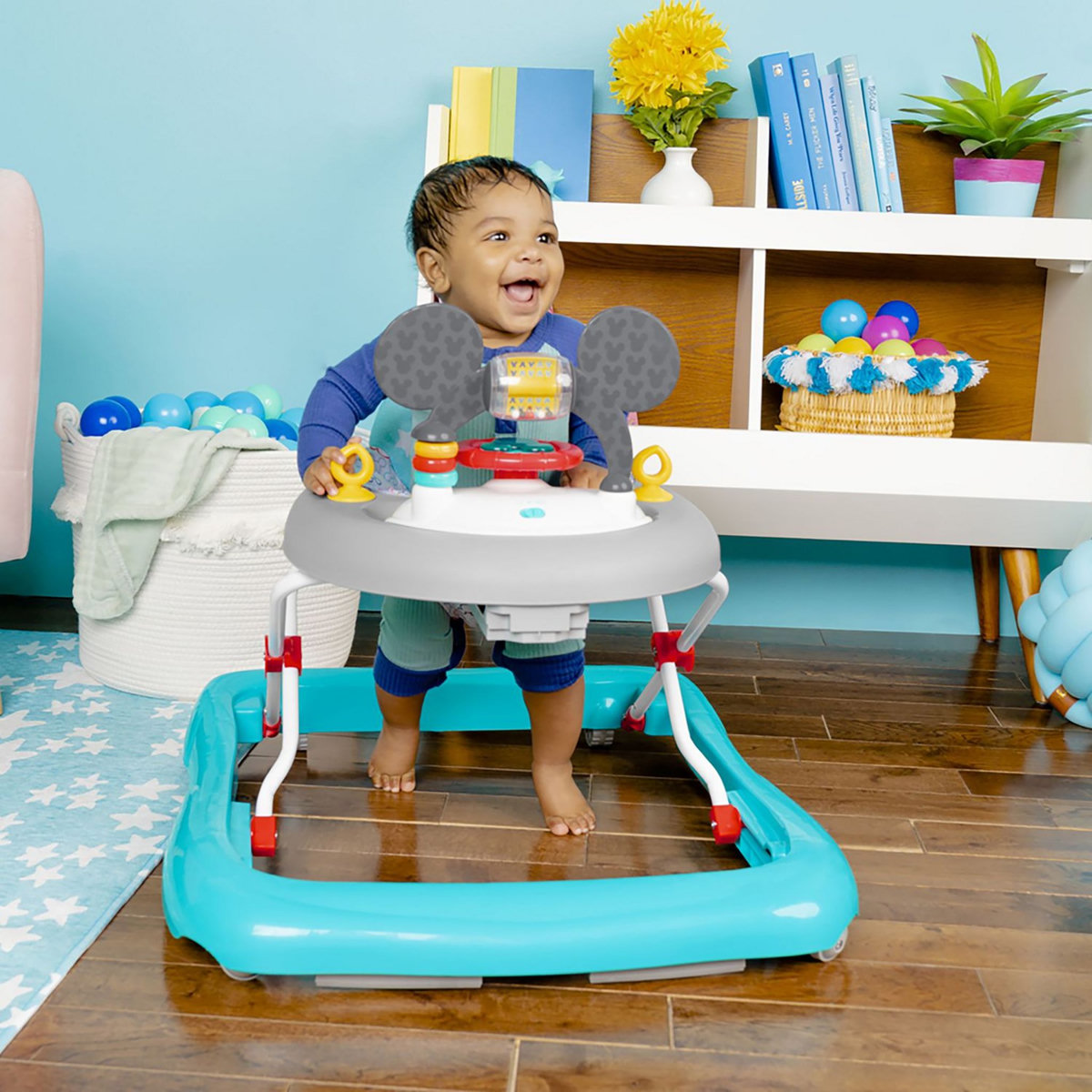 DISNEY BABY Trotteur et centre d'activités détachable