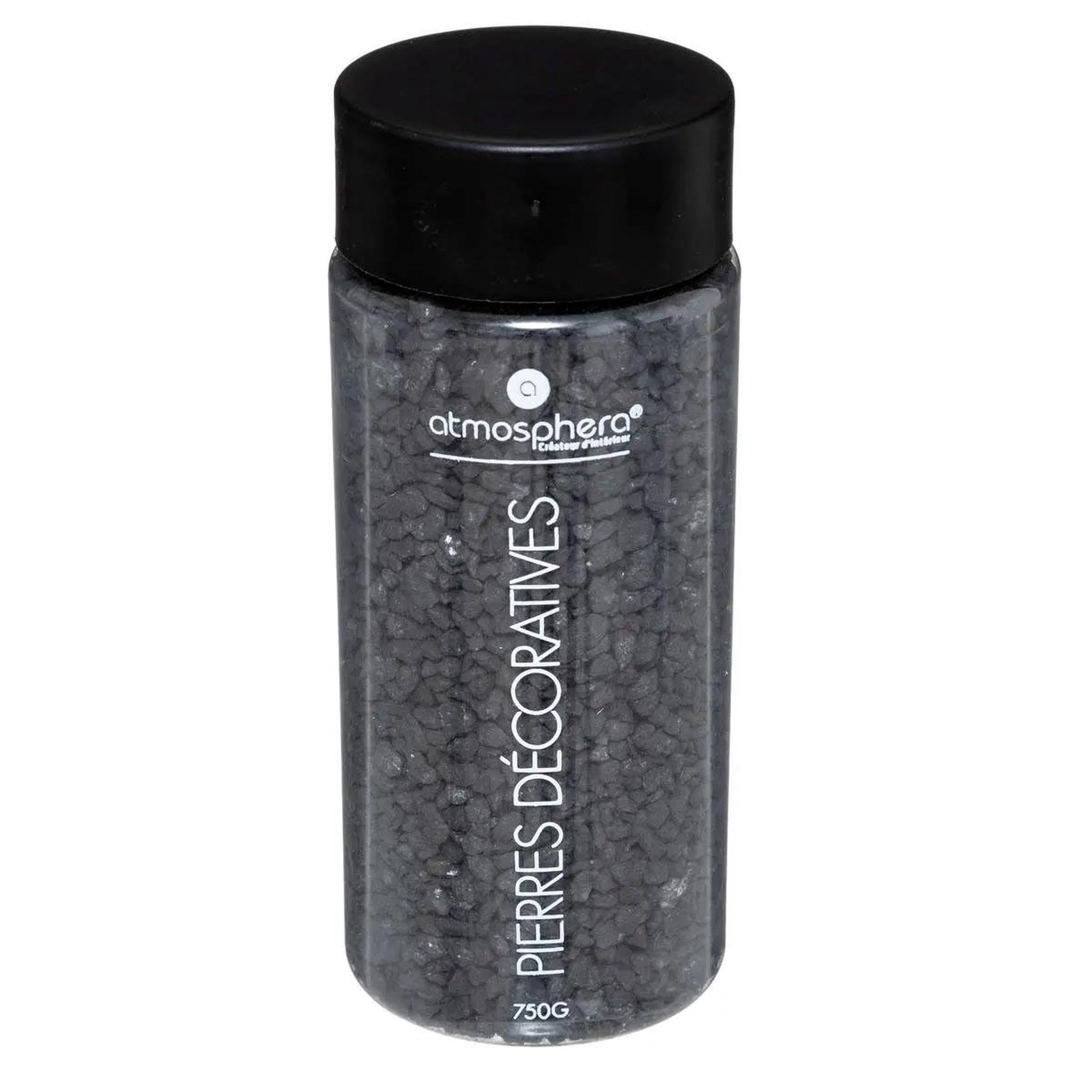 ATMOSPHERA Pierre déco  mini modèle  750g noir