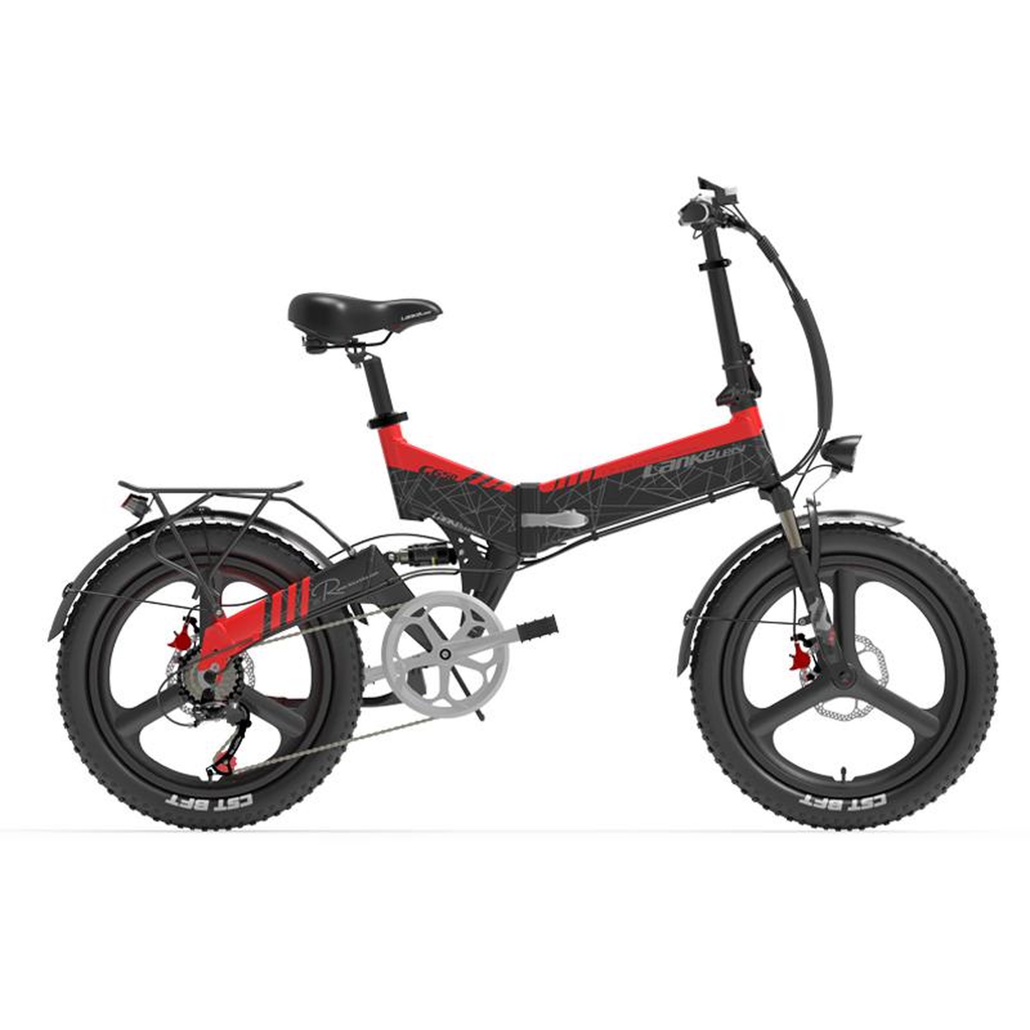 Voir la diapositive 1 : LANKELEISI Vélo électrique pliant de ville Lankeleisi G650