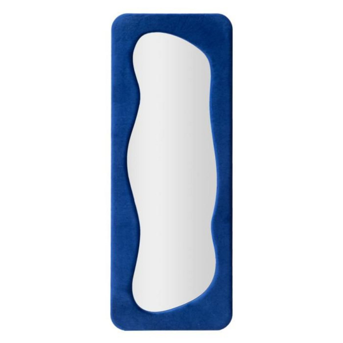 Paris Prix Miroir Mural en Velours  Theodor  160cm Bleu