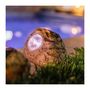 Voir la diapositive 4 : Lumisky Lot de 3 rochers solaires ROCKY Marron Plastique H14cm
