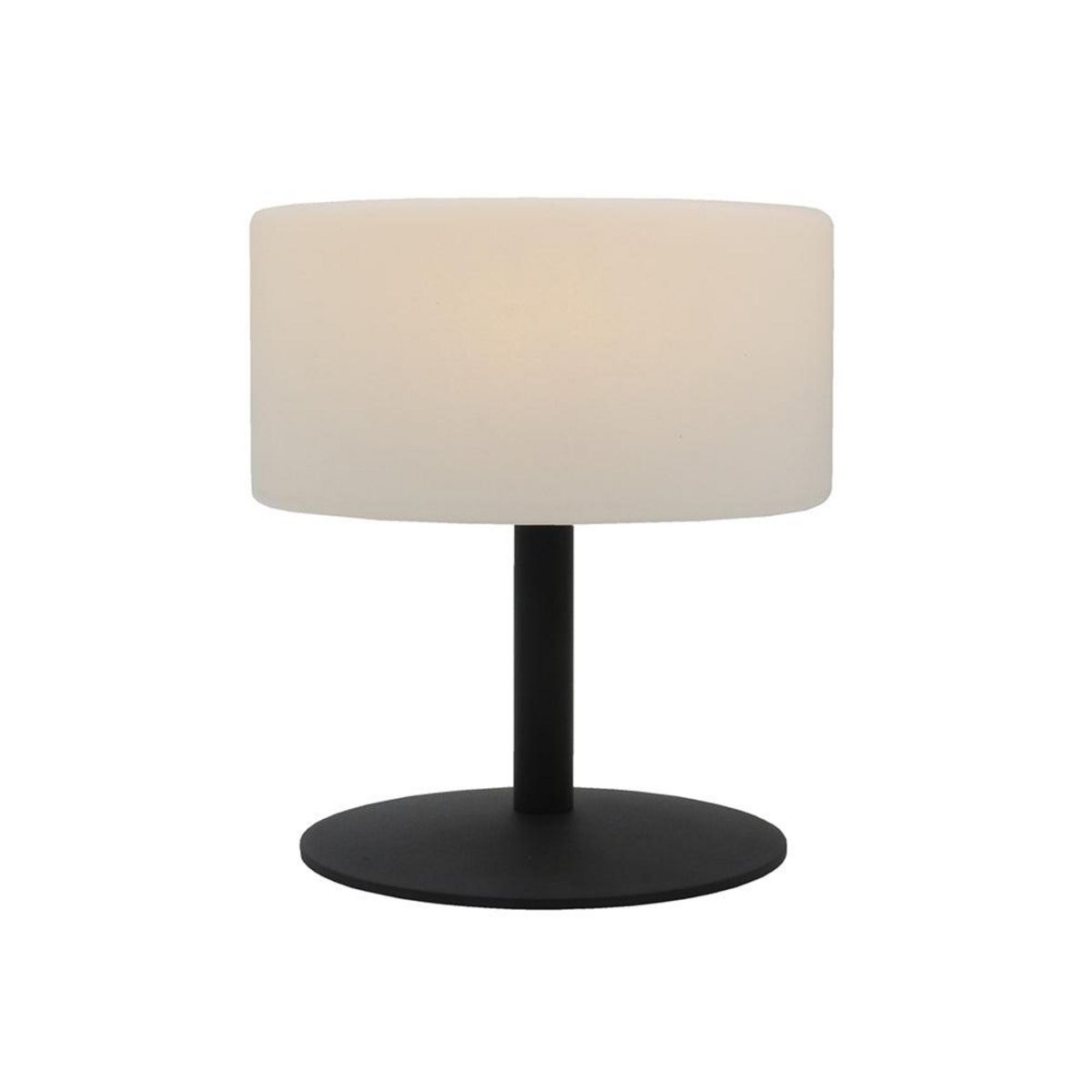 Lumisky Lampe de table ATLAS Noir Polyéthylène H20CM