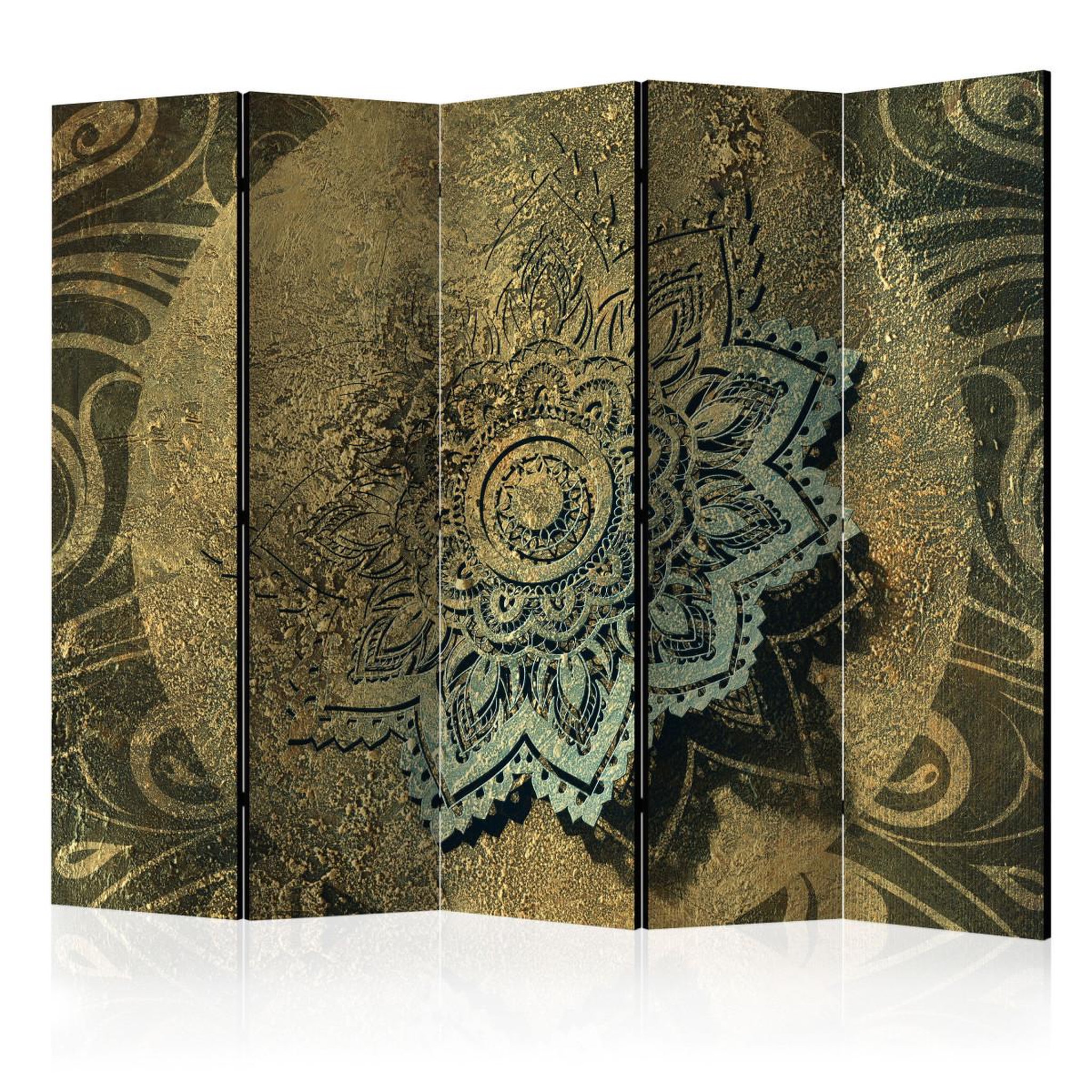 Paris Prix Paravent 5 volets  golden treasure  172x225cm
