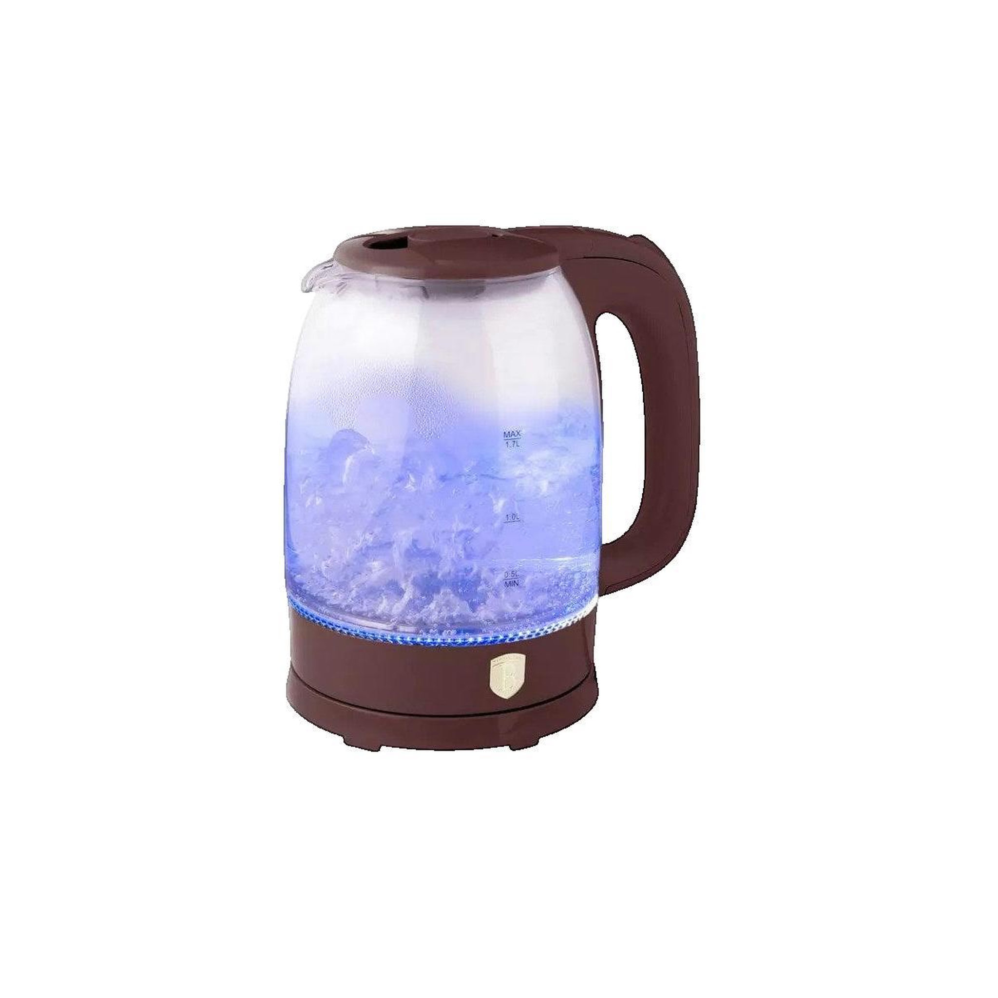 Voir la diapositive 3 : BERLINGER HAUS Bouilloire BerlingerHaus Collection Leonardo 1,7 L LED bleu