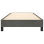Voir la diapositive 5 : VIDAXL Cadre de lit sans matelas gris fonce 90x200 cm velours