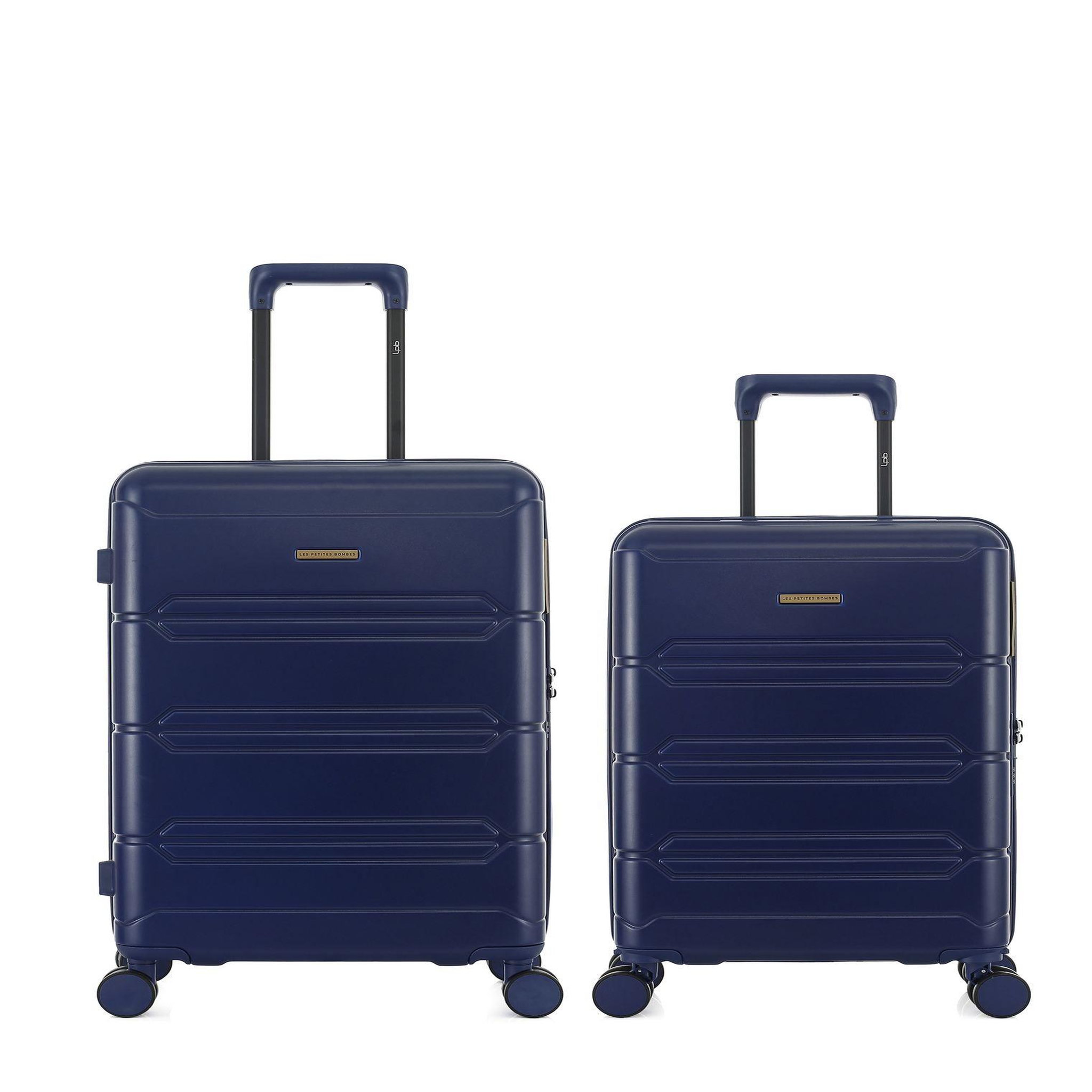 LES P'TITES BOMBES LPB Lot de 2 Valises Rigides Taille Moyenne et Cabine LYNDA