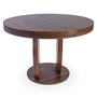Voir la diapositive 3 : Paris Prix Table à Manger Extensible Effet Travertin  Jody   110-260cm Marron