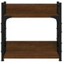 Voir la diapositive 4 : VIDAXL Support d imprimante à 2 niveaux chêne marron 40x20x40 cm
