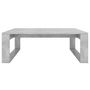 Voir la diapositive 5 : VIDAXL Table basse Gris béton 100x100x35 cm Bois d ingénierie