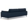 Voir la diapositive 5 : LISA DESIGN Carlos - canapé d'angle gauche 4 places ultra moelleux en tissu texturé