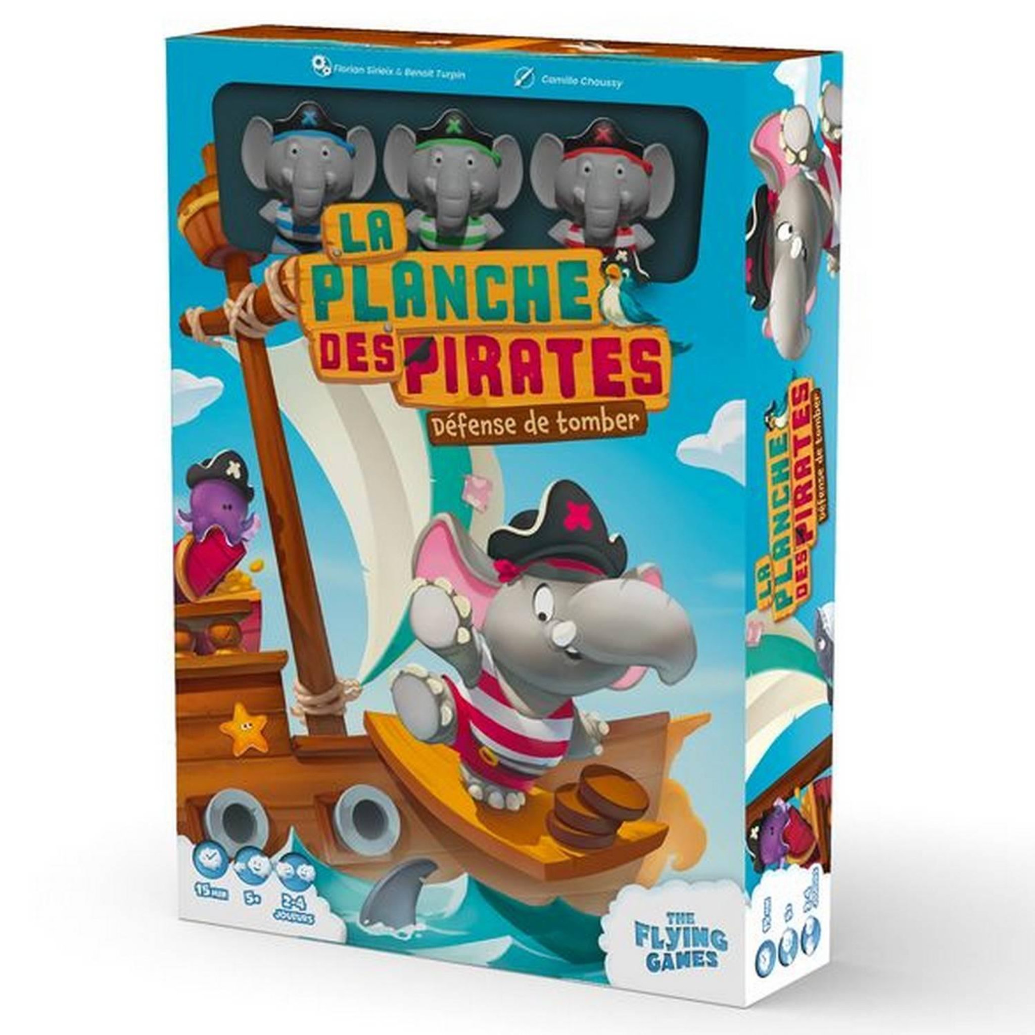 Blackrock Editions La planche des pirates xl : défense de tomber !
