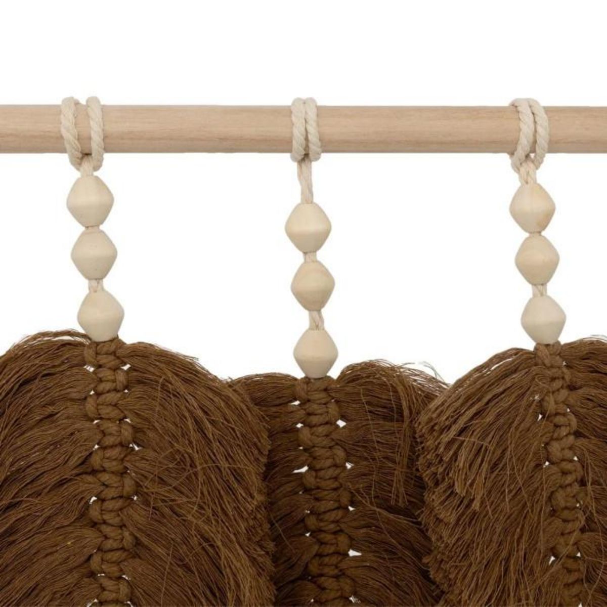 ATMOSPHERA Déco Murale Feuilles en Tissu  Odina  58cm Naturel