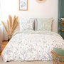 Voir la diapositive 4 : Home collection Parure housse de couette 100%satin de coton 78fils susie