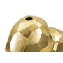 Voir la diapositive 3 : Paris Prix Vase Déco en Résine  Cœur  18cm Or