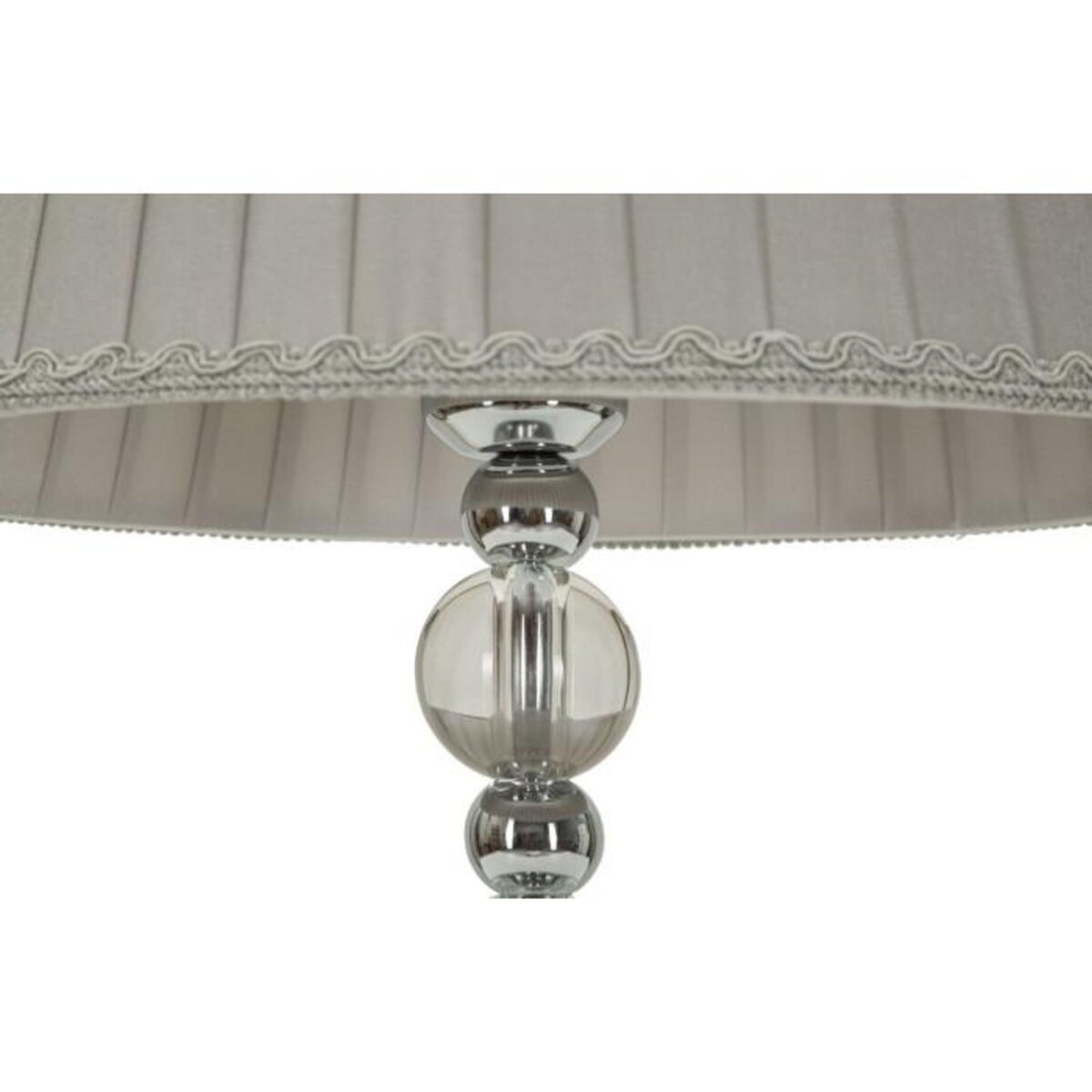 Paris Prix Lampe à Poser en Métal  Tolly  48cm Argent