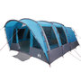 Voir la diapositive 4 : VIDAXL Tente familiale tunnel 8 personnes bleu impermeable