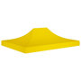 Voir la diapositive 1 : VIDAXL Toit de tente de reception 4,5x3 m Jaune 270 g/m^2
