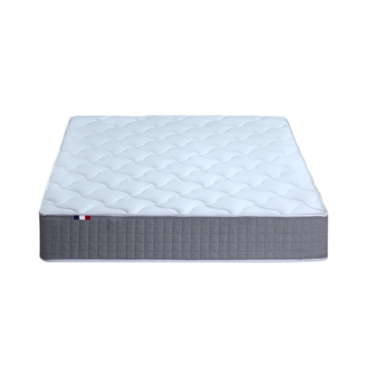 Matelas Ressorts 7 zones MAX H30 Fabriqué en France Dimensions - 140 x 190 cm