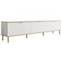 Voir la diapositive 2 : BEST MOBILIER Hope - meuble tv 202 cm - 3 portes