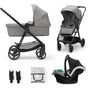 Voir la diapositive 1 : KINDERKRAFT Poussette Newly 3en1
