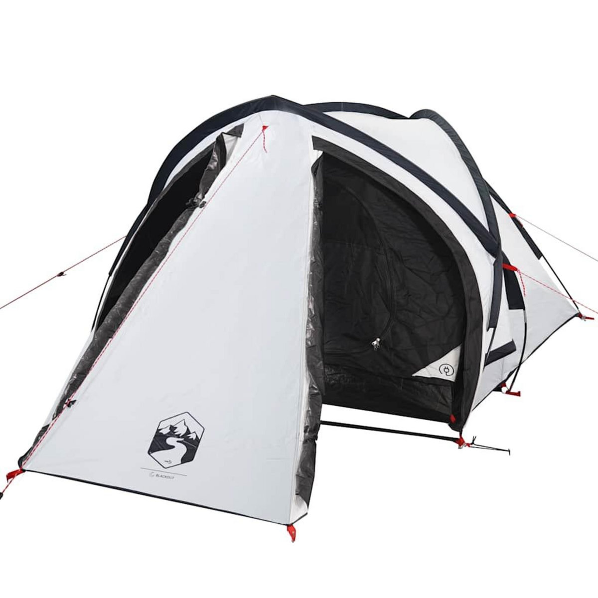 VIDAXL Tente de camping a dome 2 personnes tissu occultant impermeable