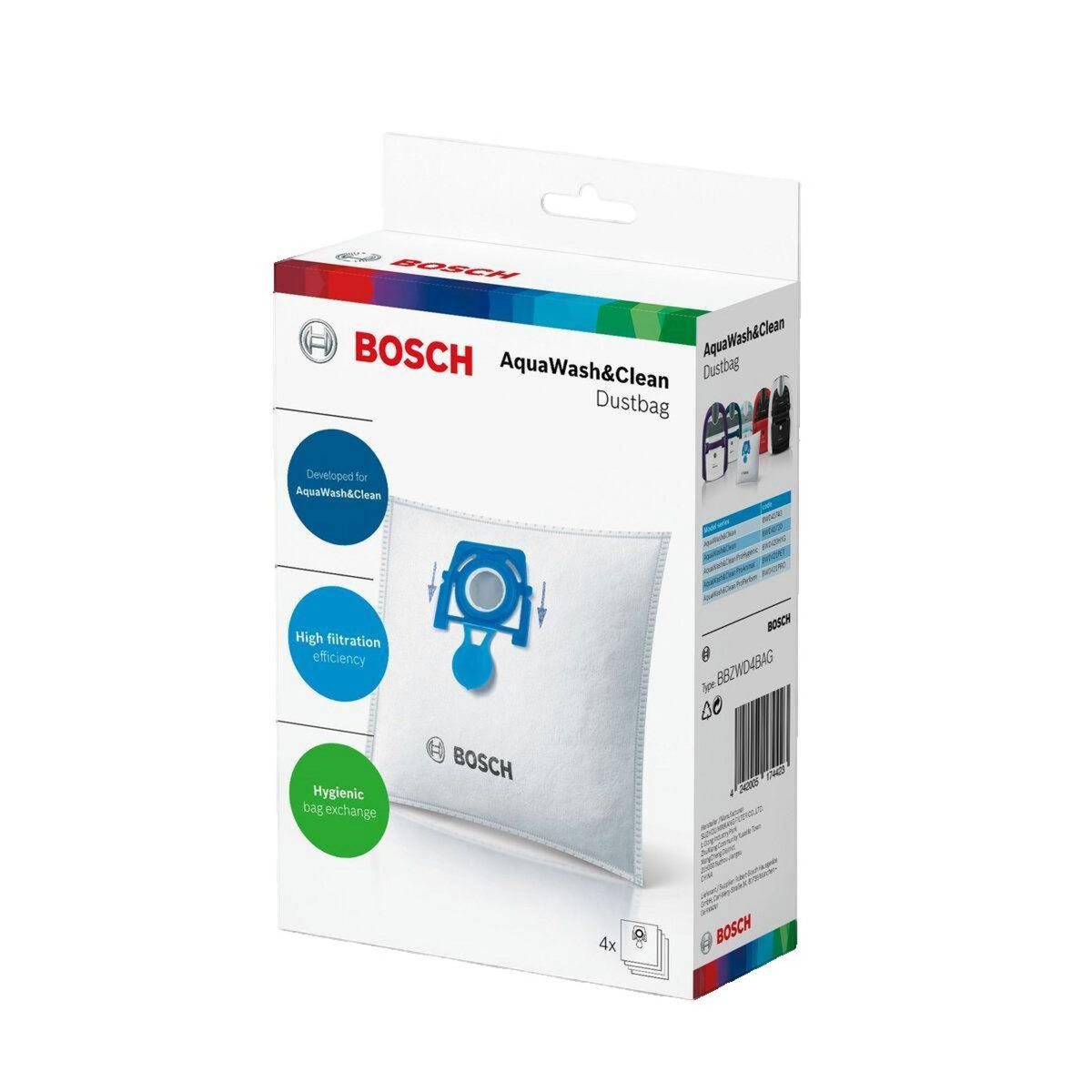 BOSCH Sac aspirateur Bosch AQUAWASH & CLEAN
