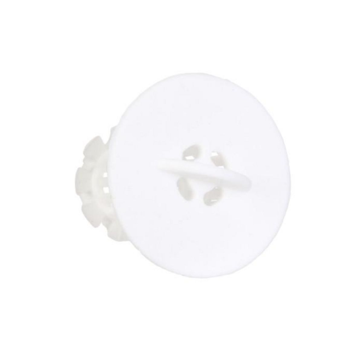 Paris Prix Attrape Cheveux pour Évier  Silicone  4cm Blanc