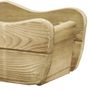 Voir la diapositive 3 : VIDAXL Lit sureleve de jardin 50x18x18 cm Bois de pin impregne