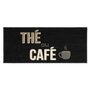 Voir la diapositive 1 : Paris Prix Tapis de Cuisine  Breakfast  50x120cm Noir