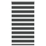 VIDAXL Store zebre noir 85x150 cm largeur du tissu 80,9 cm polyester