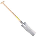 OUTILS PERRIN Louchet terrassier à bague 36 manche en T