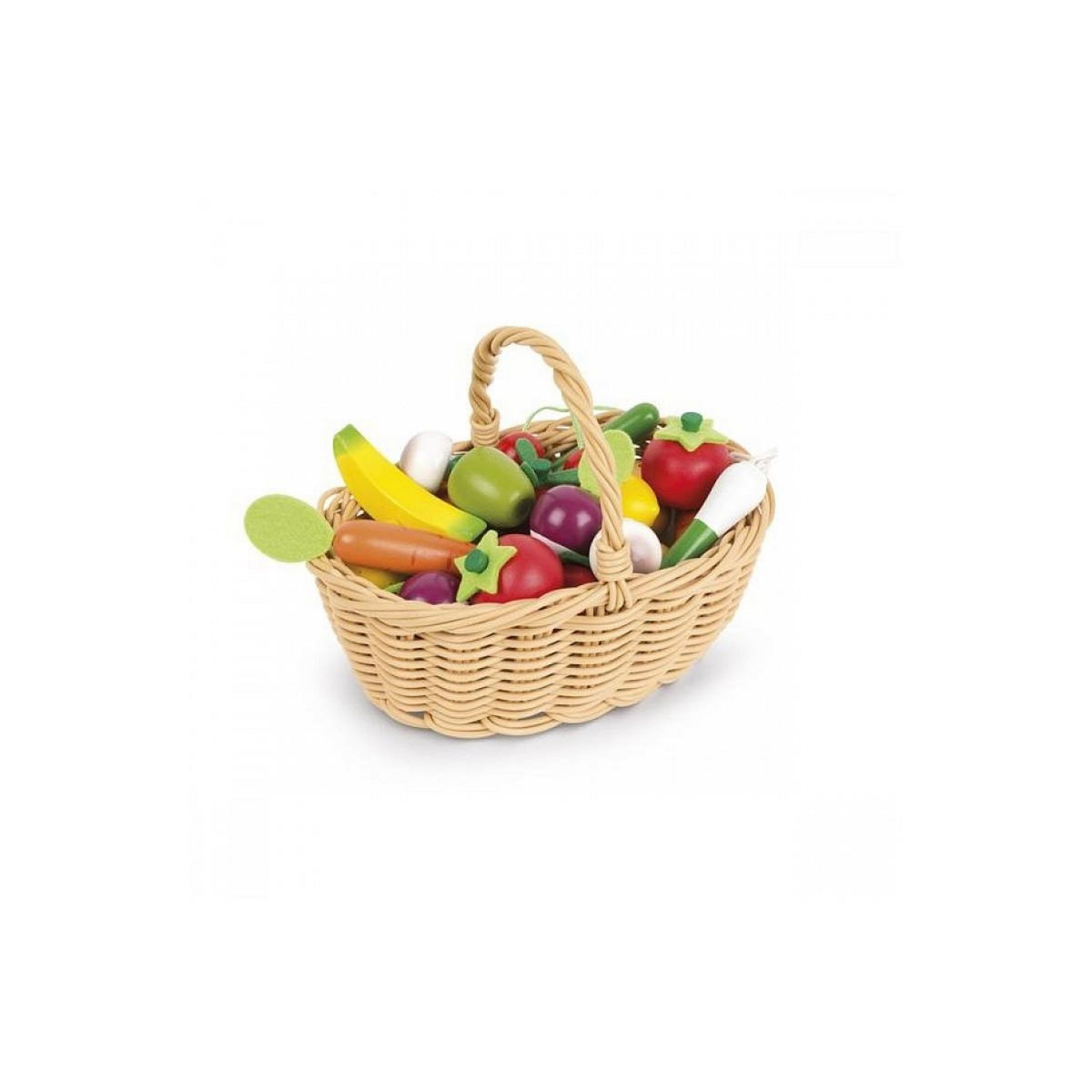 Juratoys-Janod Panier 24 fruits et legumes