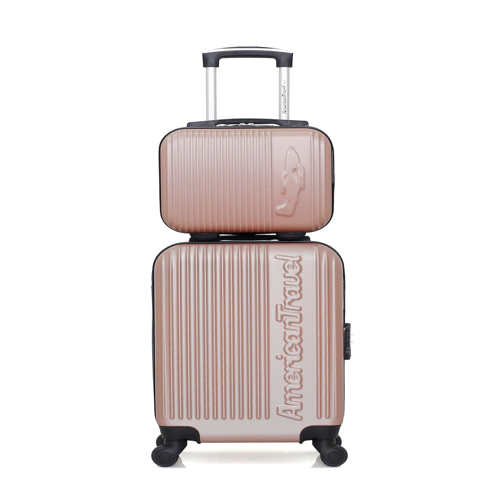 AMERICAN TRAVEL American travel - set de 2 valises nashville-h 50 cm 4 roues