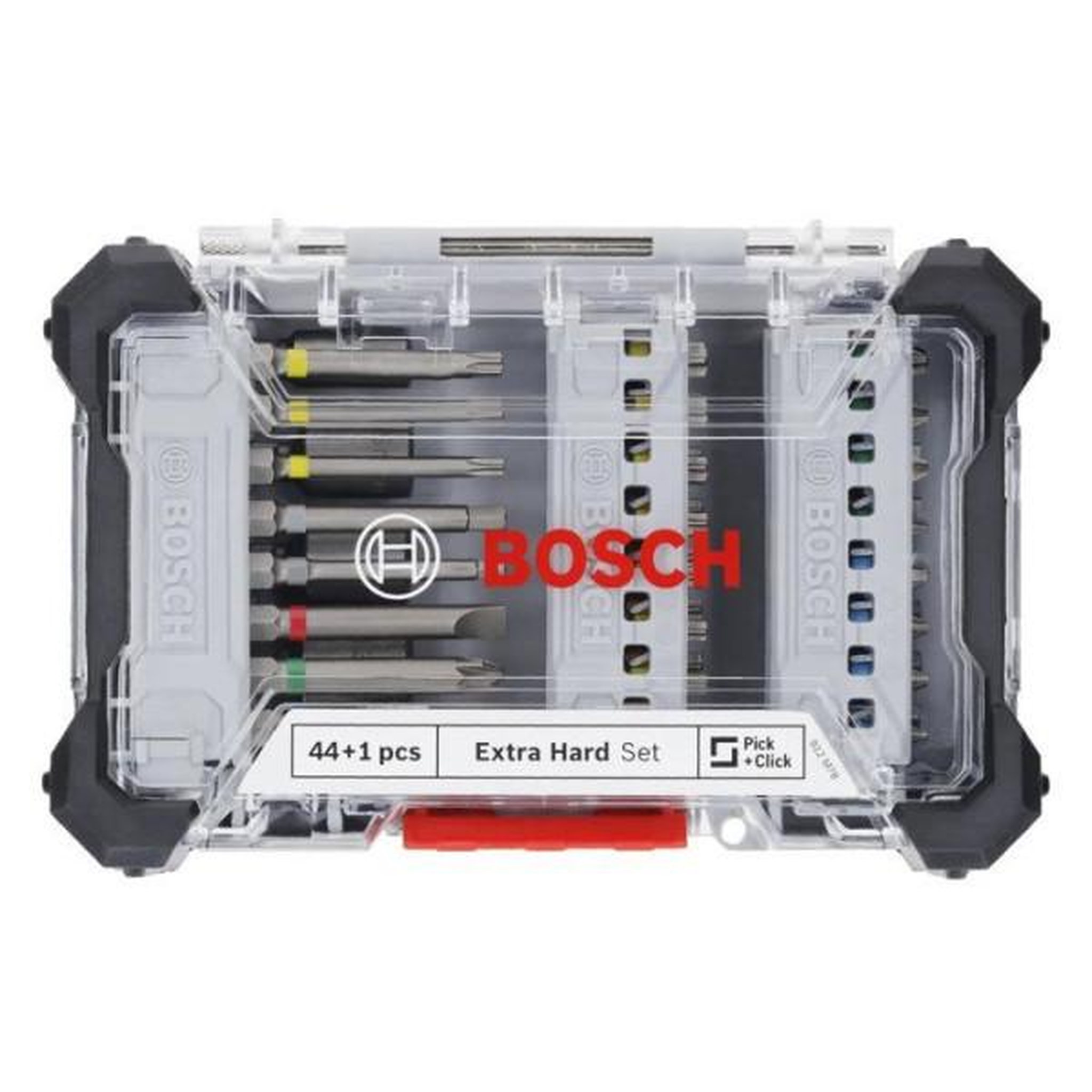 Voir la diapositive 2 : Bosch Professional Coffret de vissage 44 pcs bosch professional +poignée avec présentoir de comptoir