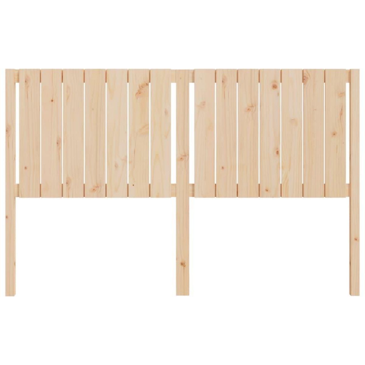 VIDAXL Tete de lit 165,5x4x100 cm Bois massif de pin