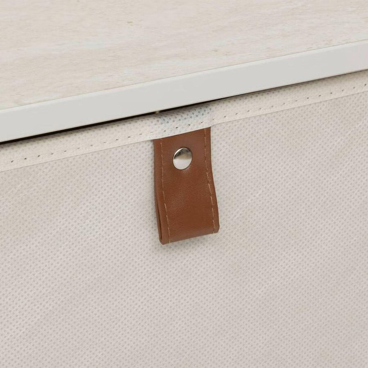 FIVE Tour de rangement 3 tiroirs TISSA - Beige