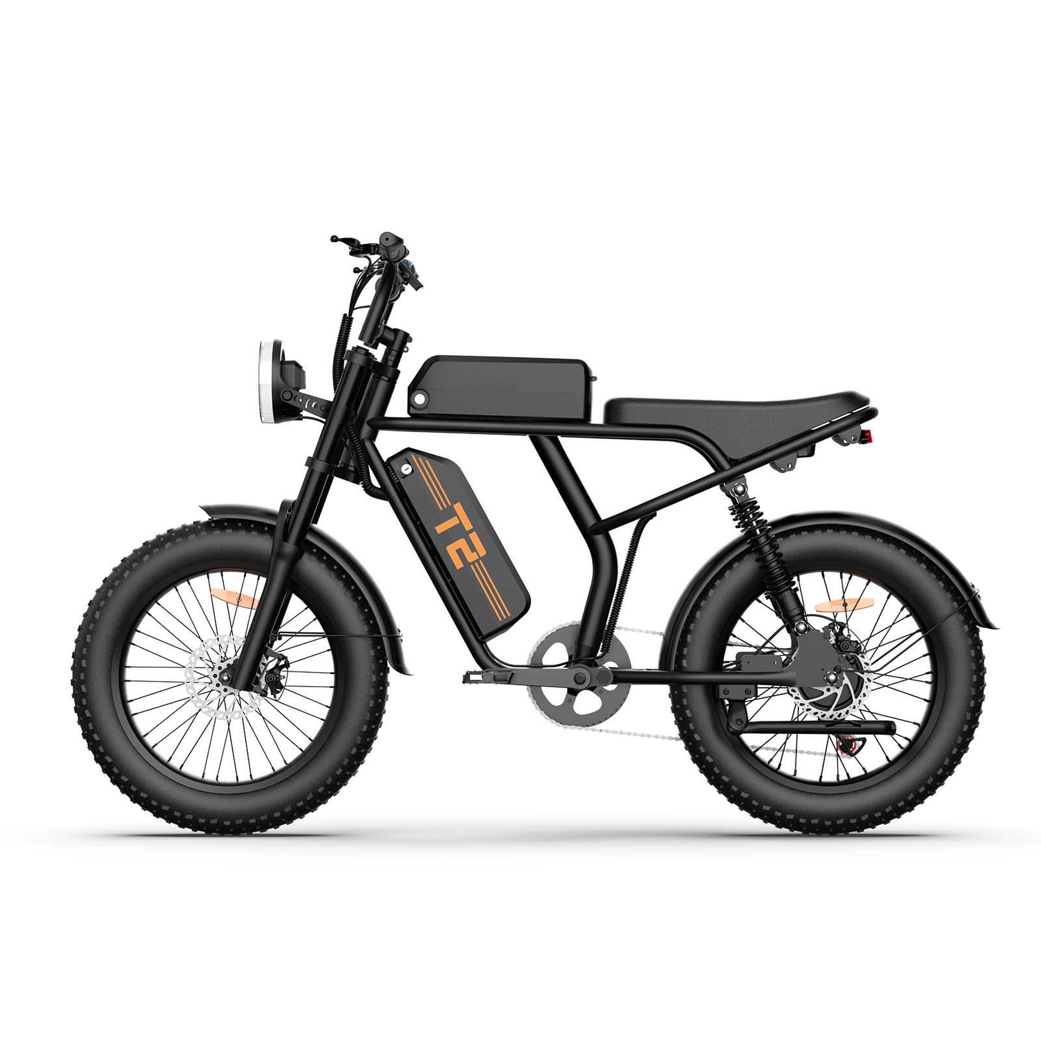 Voir la diapositive 1 : URLIFE Vélo électrique urlife t2, fatbike 20 pouces