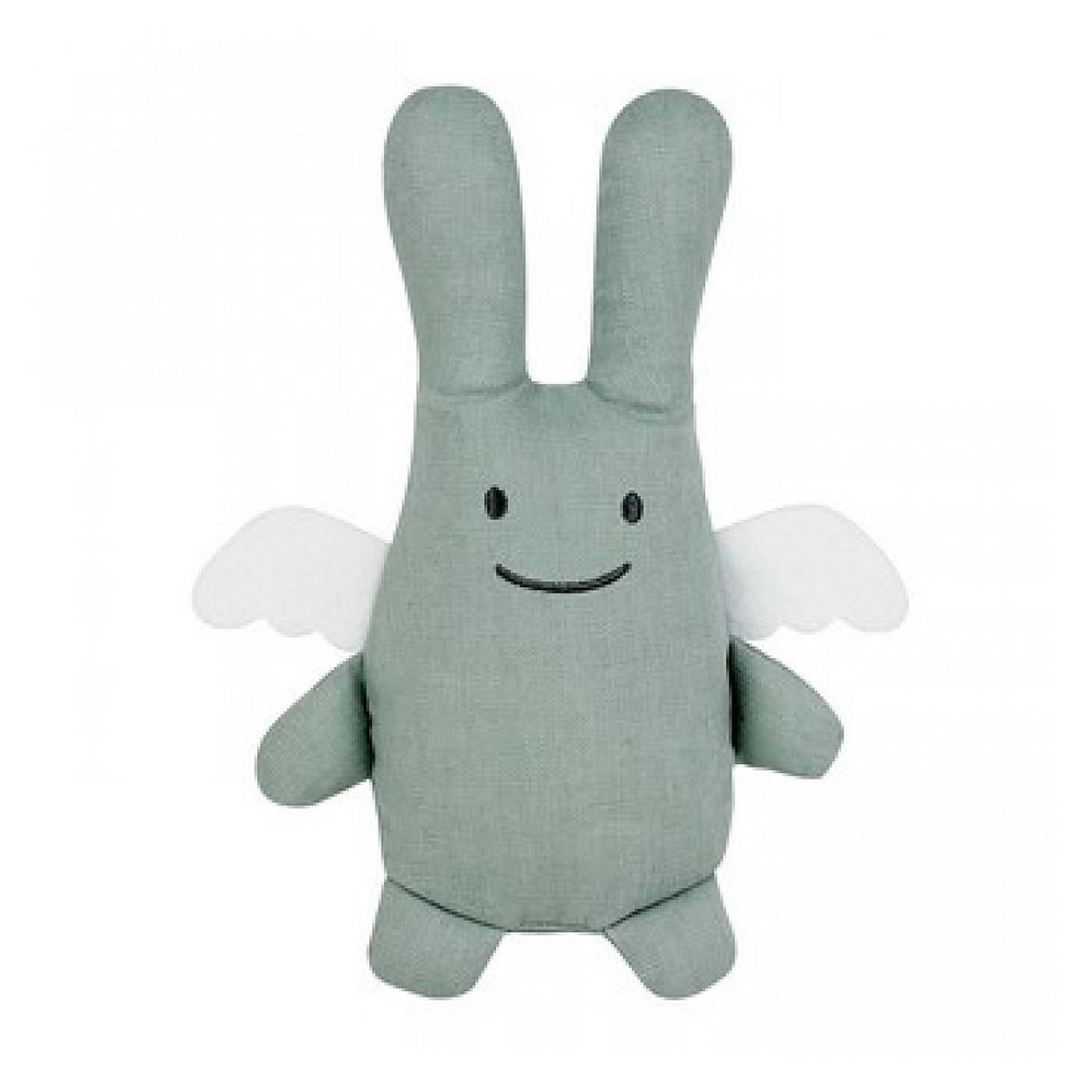 Trousselier Ange Lapin Doudou - Lin Celadon 20 cm