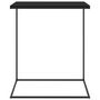 Voir la diapositive 3 : VIDAXL Table d'appoint Noir 55x35x66 cm Bois d'ingenierie