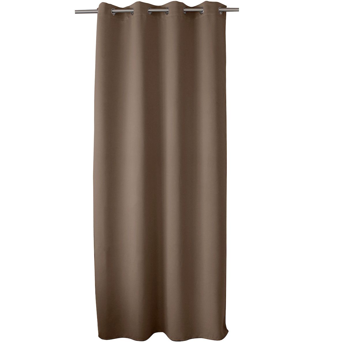 TOILINUX Rideau uni occultant avec oeillets - 140 x 240 cm