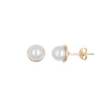 L'ATELIER D'AZUR Boucles d'Oreilles Perles de Culture - Or Jaune - Femme